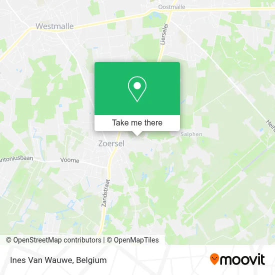 Ines Van Wauwe map