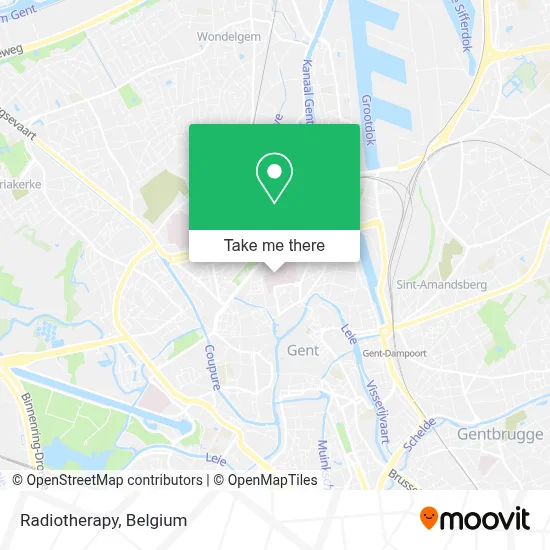 Radiotherapy map