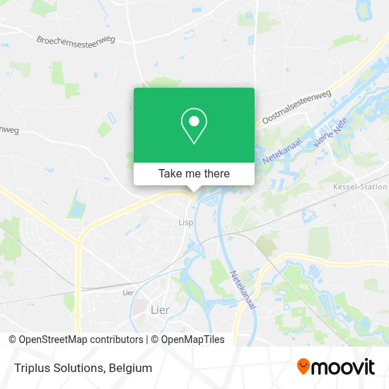 Triplus Solutions map