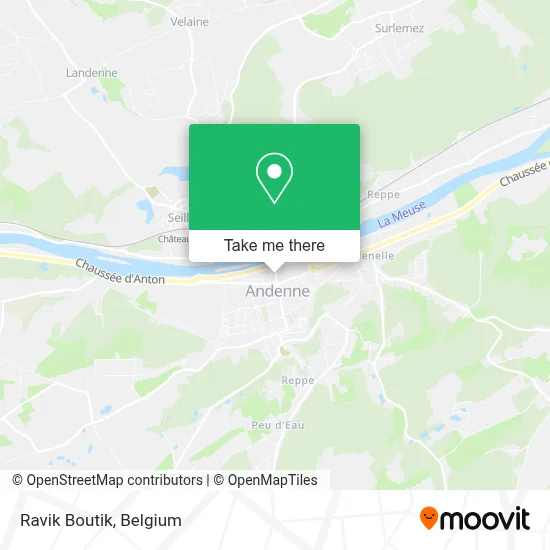 Ravik Boutik map