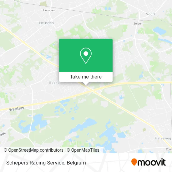 Schepers Racing Service map