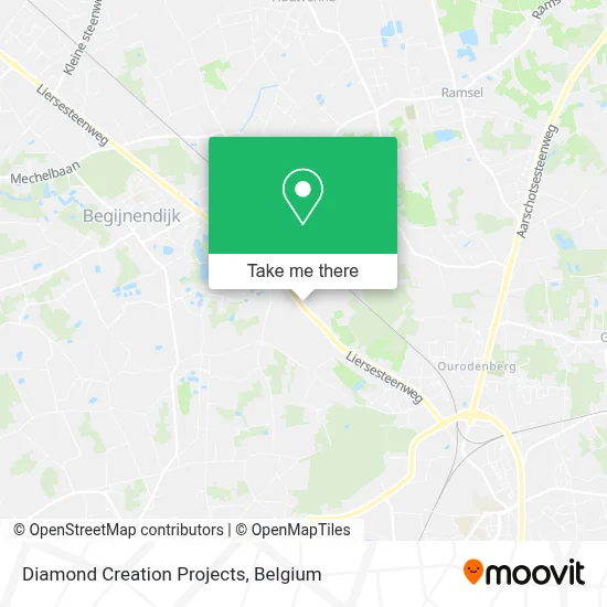 Diamond Creation Projects map
