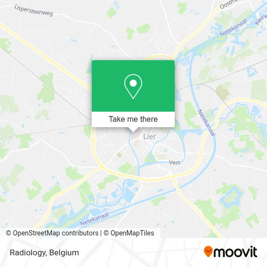 Radiology map