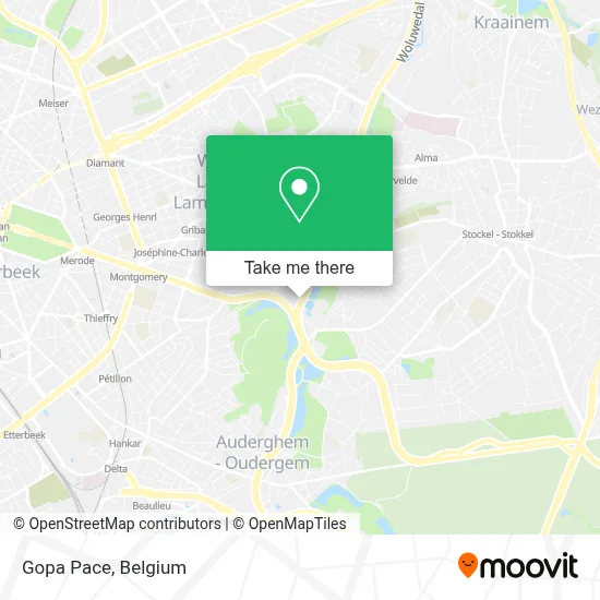 Gopa Pace map