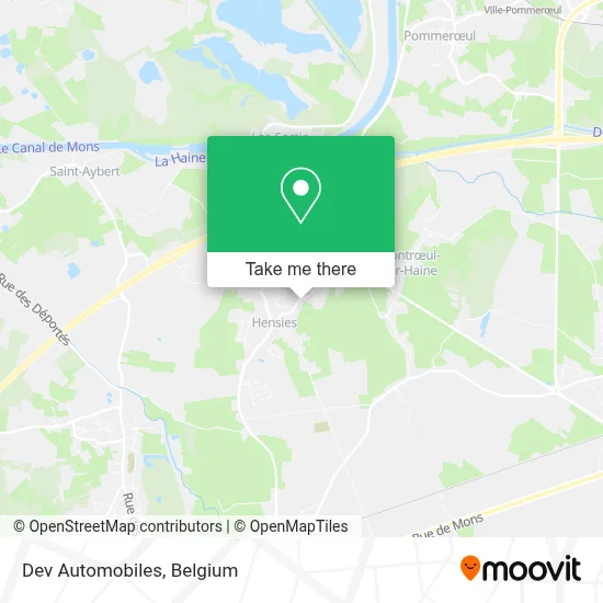 Dev Automobiles map