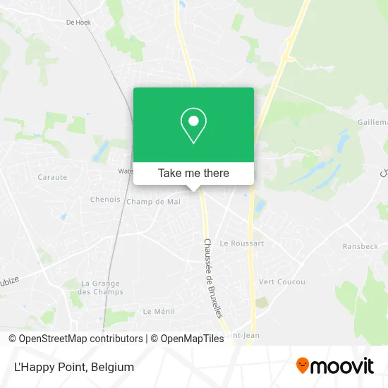 L'Happy Point map