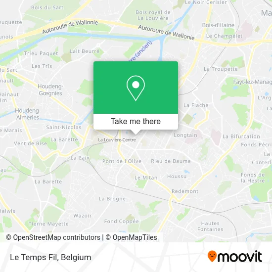 Le Temps Fil map