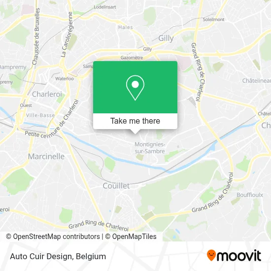 Auto Cuir Design map