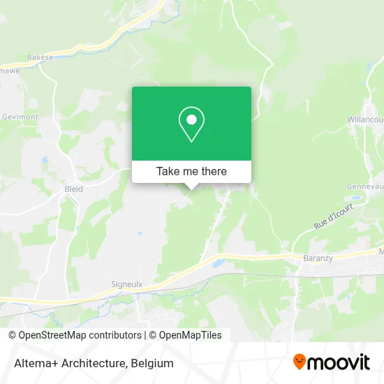 Altema+ Architecture map