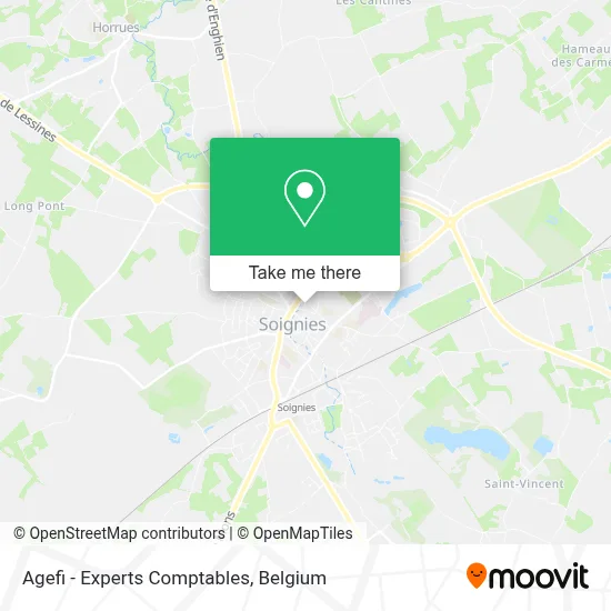 Agefi - Experts Comptables map
