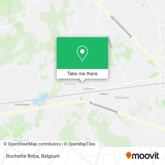 Rochette Bvba map