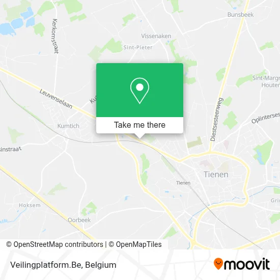 Veilingplatform.Be map