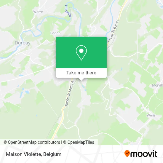 Maison Violette map