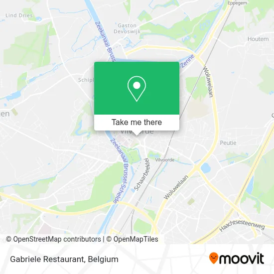 Gabriele Restaurant map
