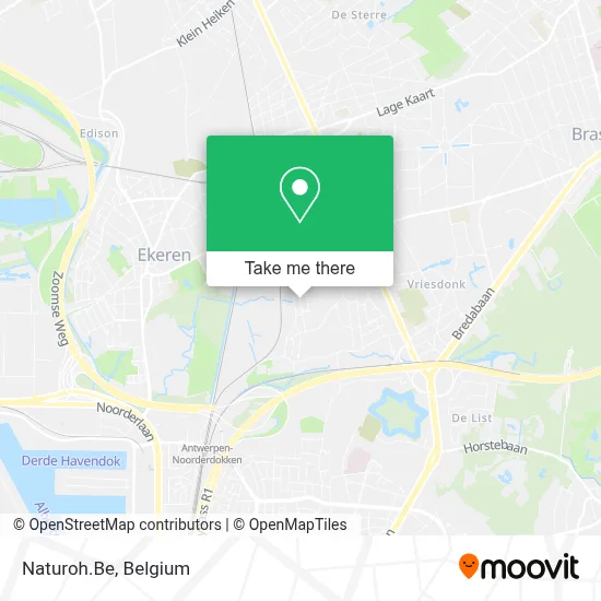 Naturoh.Be map
