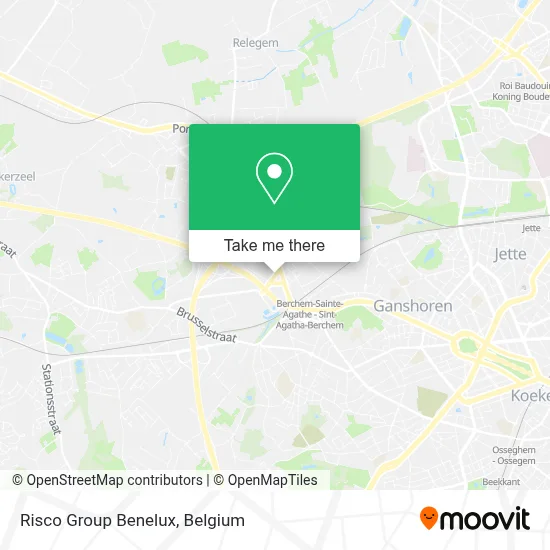 Risco Group Benelux map