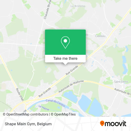 Shape Main Gym map