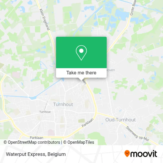 Waterput Express map