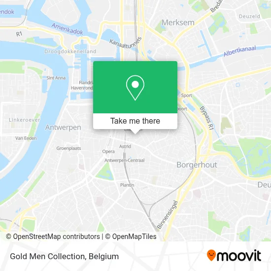 Gold Men Collection map