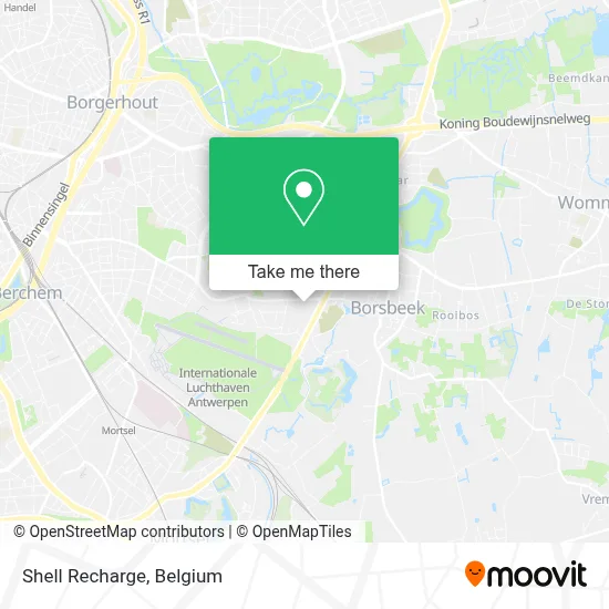 Shell Recharge map