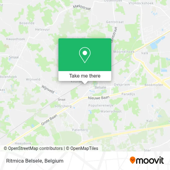 Ritmica Belsele map