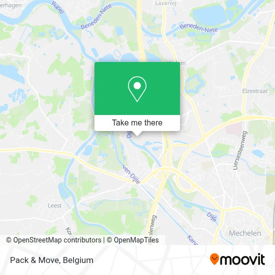 Pack & Move map