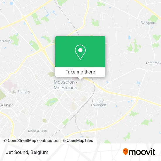 Jet Sound map