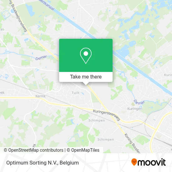 Optimum Sorting N.V. map