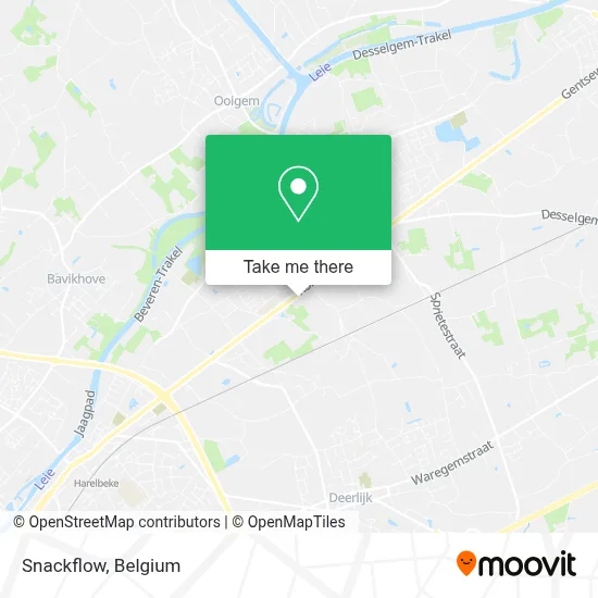 Snackflow map