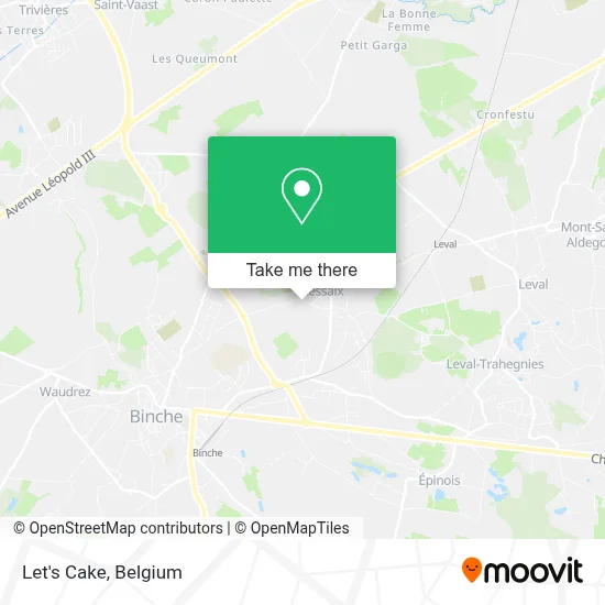 Let's Cake map