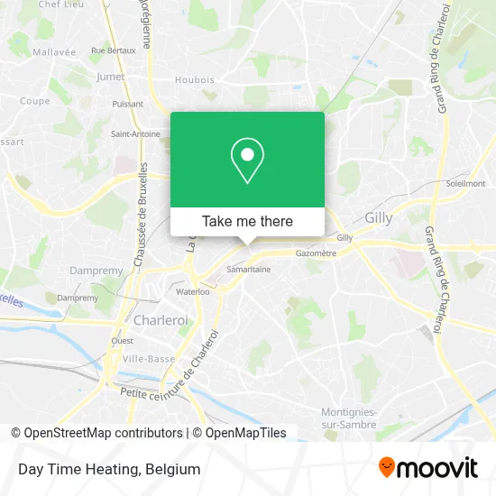 Day Time Heating map