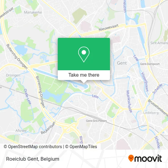 Roeiclub Gent map