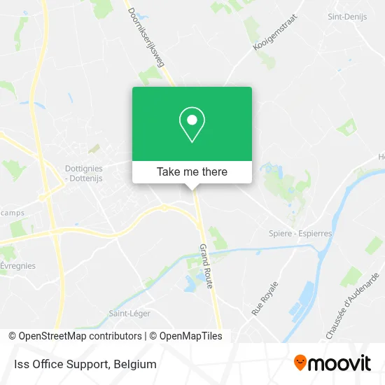 Iss Office Support map