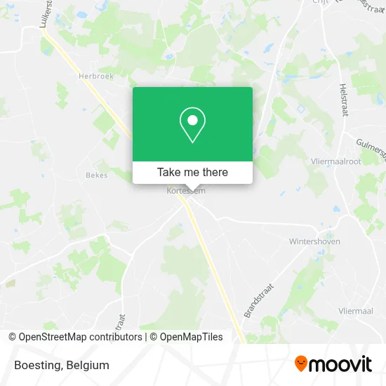 Boesting map