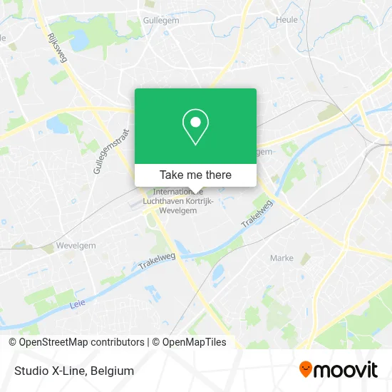 Studio X-Line map