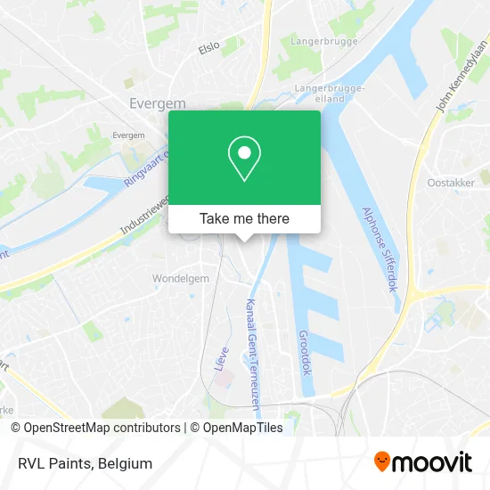 RVL Paints map