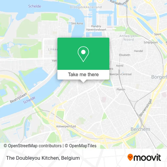 The Doubleyou Kitchen map