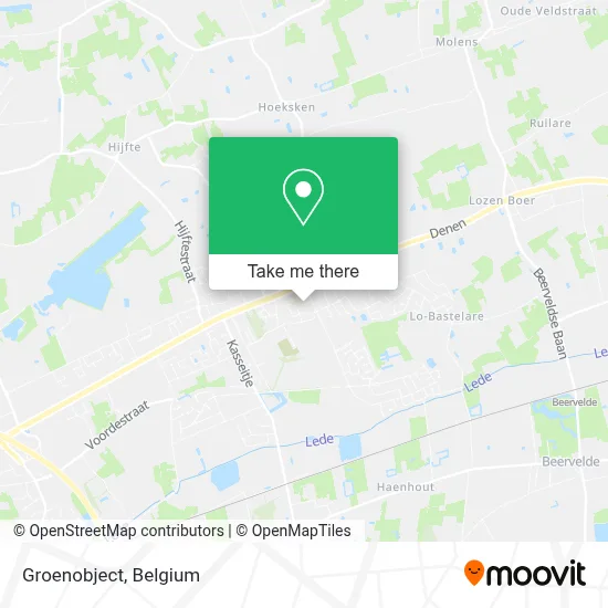 Groenobject map