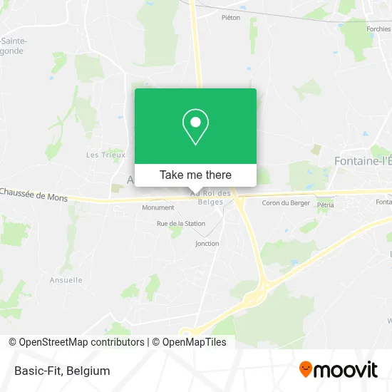 Basic-Fit map