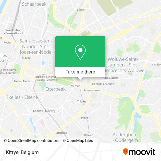 Kitrye map