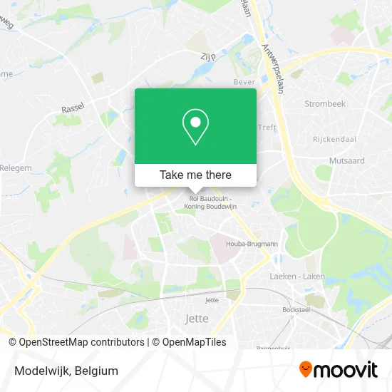 Modelwijk map