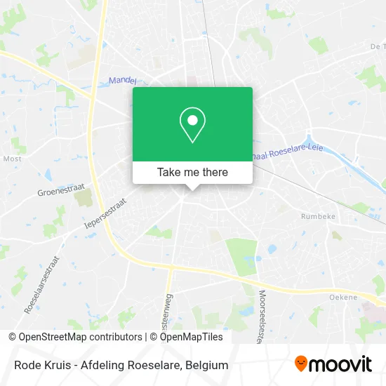 Rode Kruis - Afdeling Roeselare map