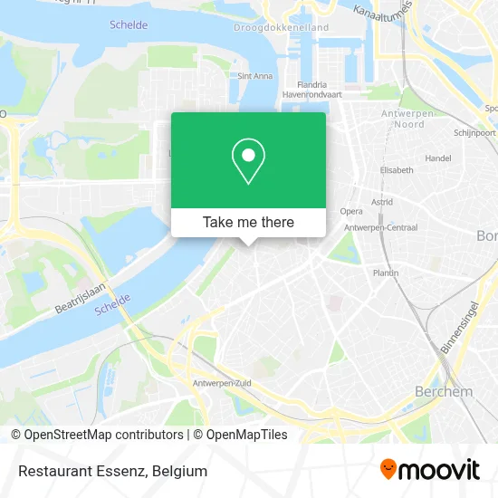 Restaurant Essenz map