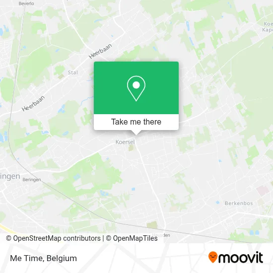 Me Time map
