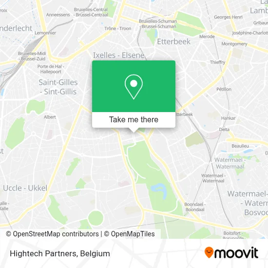 Hightech Partners map