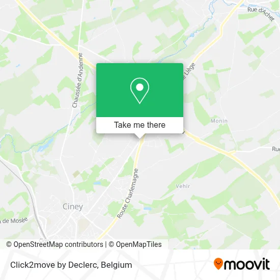 Click2move by Declerc map