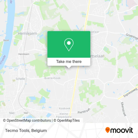Tecmo Tools map