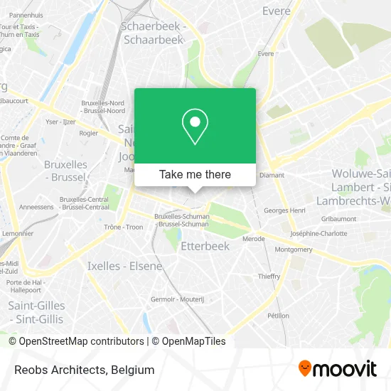 Reobs Architects map