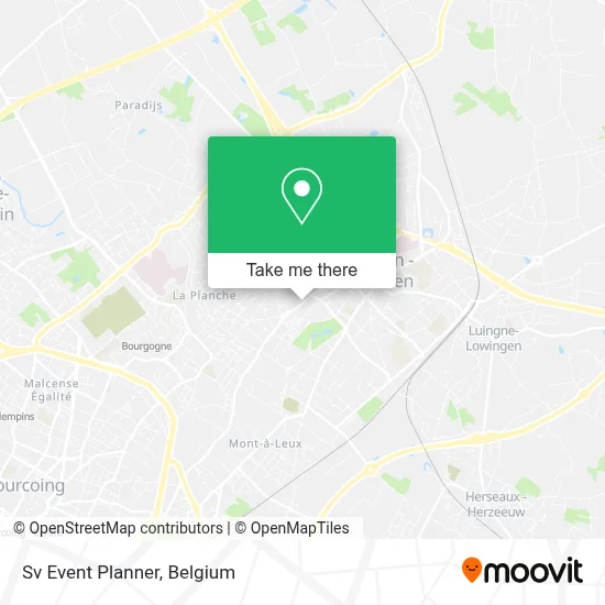 Sv Event Planner map