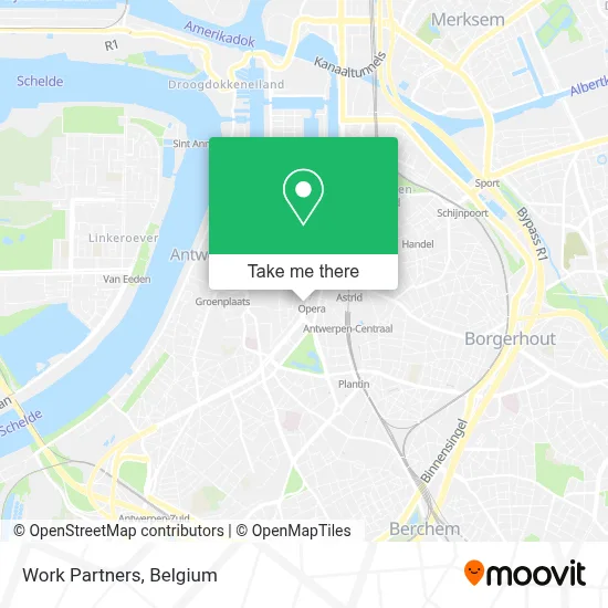 Work Partners map